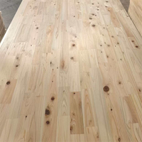 Planche en bois massif de cyprès Hinoki à arôme naturel, avec bords collés, pour sauna, salle de bain, décoration de villa