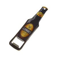 Bar souvenir à sublimation bon marché en gros Ouvre-bouteille en vrac vierge en métal acier inoxydable carte bière personnalisé