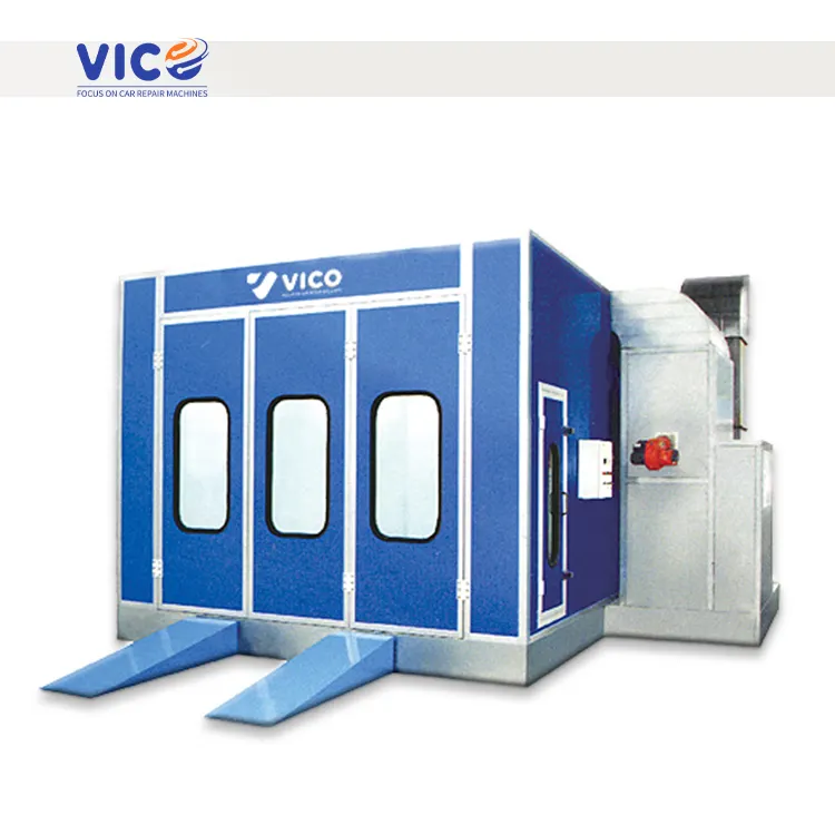 Vico ซ่อมการชนกันอัตโนมัติเตาอบรถสเปรย์บูธ VPB-SD58ห้องจิตรกรรมยานพาหนะ