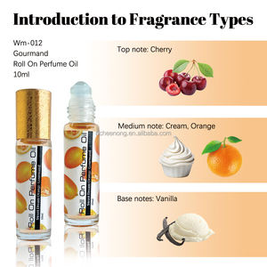 น้ำหอมฟีโรโมนแบบโรลออน 10 มล. กลิ่นเชอร์รี่ ออเรนจ์ วานิลลา ปราศจากแอลกอฮอล์และน้ำ สำหรับขายส่งและสร้างแบรนด์ส่วนตัว น้ำหอมแท้ - Product Image 2