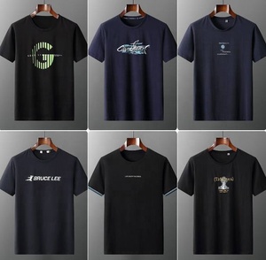 Nouveau stock – Vente directe usine – T-<span class=keywords><strong>shirt</strong></span> homme à col rond et manches courtes – T-<span class=keywords><strong>shirt</strong></span> <span class=keywords><strong>blanc</strong></span> grande taille pour homme – Marque - Product Image 3