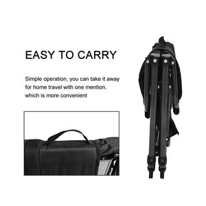 كراسي محمولة قابلة للطي للتخييم والحدائق والشاطئ بسعة مخصصة تصل إلى 120 كجم، مناسبة للرحلات والترفيه والصيد - Product Image 5