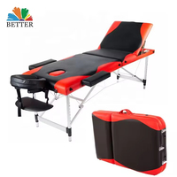 Meilleures tables de massage portables pliantes avec housse en plastique et cadre métallique, vente en gros