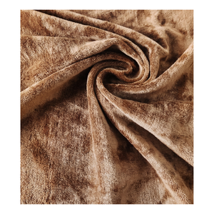 Tissu velours de luxe 240 g/m² 80 % Tencel 20 % Poly 180 cm pour vêtements durables en gros - COULEUR MARRON - Product Image 1