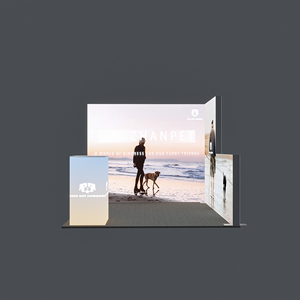 Chất lượng cao nhôm dẫn ánh sáng Hộp gian hàng nhanh chóng cài đặt dễ dàng để thực hiện triển lãm Thương mại và hội chợ triển lãm Hộp ánh sáng gian hàng - Product Image 3