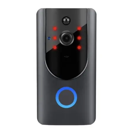באיכות גבוהה חכם וידאו דלת טלפון בית Wifi טבעת דלת פעמון אלחוטי פעמון דלת וידאו עם מצלמה אינטרקום