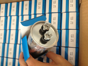 Condensadores CBB60 CBB61 CBB65, potencia de aluminio, CE TUV - Product Image 2