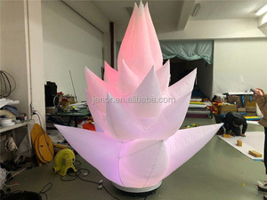 Illuminazione a Led albero gonfiabile fiore gonfiabile con base soffiatore per la decorazione di eventi notturni - Product Image 4