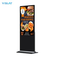 Écran d'affichage vertical LCD LED 55 pouces double OS (Windows/Android) avec contrôle CMS Cloud, qualité supérieure, vente chaude