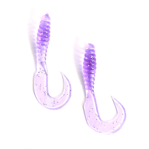 Multi colores <span class=keywords><strong>gusano</strong></span> cebos rizado cola <span class=keywords><strong>de</strong></span> Señuelos <span class=keywords><strong>de</strong></span> Pesca <span class=keywords><strong>de</strong></span> plástico - Product Image 5