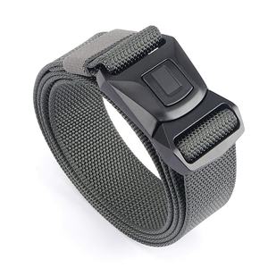 Cinturón táctico YWHCHI para hombre, hebilla de patrulla al aire libre, cinturón de Metal tejido, caza, senderismo, deportes, tela, cinturón de nailon, fábrica personalizada - Product Image 4