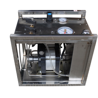Nueva Unidad de Prueba Hidrostática Neumática de Alta Presión USUN Modelo: WSAH130 de 15,000 PSI con Bomba Doble y Registrador de Datos
