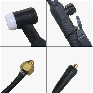 WP17FV TIG-<span class=keywords><strong>Torch</strong></span> Wolfram-Bogen 2,5 m Argon luftgekühlt - flexibler Kopf Gasturchensatz Zubehör Schweiß<span class=keywords><strong>torch</strong></span> - Product Image 5