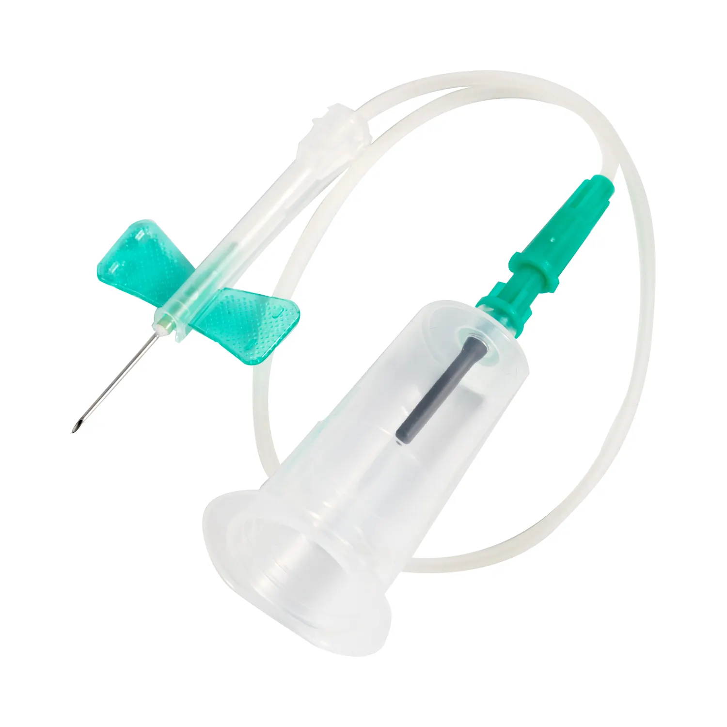 Medical Safety Vacuum Blood Collection Disposable Butterfly Needle with holder and without holder
