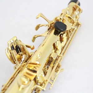 Saxophone <span class=keywords><strong>soprano</strong></span> <span class=keywords><strong>droit</strong></span> FSS-100L B plat, finition laquée or, en laiton, emballé dans un étui en mousse et un sac souple - Product Image 1