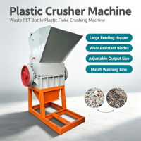 Machine de fabrication de granulés de plastique recyclé à partir de film HDPE, broyeur de bouteilles rigides pour usine de traitement du plastique