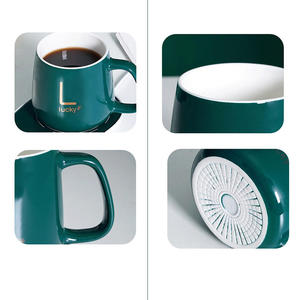 Y1 <span class=keywords><strong>USB</strong></span> powered Hot Bán Bộ Quà <span class=keywords><strong>T</strong></span>ặng 55 độ cà phê sữa gốm Mug với sưởi ấm Pad nhiệ<span class=keywords><strong>t</strong></span> độ không đổi Mug nóng - Product Image 4