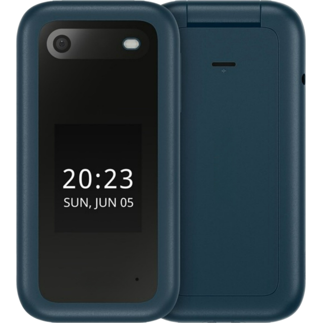 2660 Flip 4G HD LED 5MP Camera Dual SIM Smartphone with French/German/Spanish/English Languages Wholesale