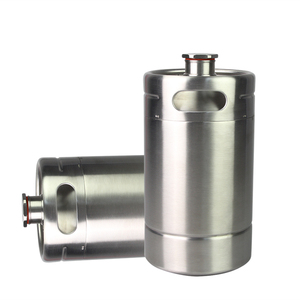 منفذ المصنع 2L / 4L / 5L البرميل البيرة المسودة مزدوجة الجدار الصلب المقاوم للصدأ البرميل البيرة growler صغيرة - Product Image 4