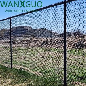 Venta al por mayor de alambre de malla de alambre de diamante galvanizado sumergido en caliente personalizado valla y <span class=keywords><strong>postes</strong></span> - Product Image 4