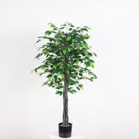 Vente en gros d'arbres en herbe artificielle de haute qualité, écologiques, avec tronc en plastique pour la décoration intérieure et extérieure