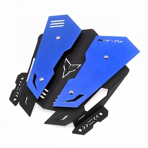 Accesorios de Motocicleta para Yamaha <span class=keywords><strong>MT</strong></span>-<span class=keywords><strong>15</strong></span> 2019-2022 Cúpula Parabrisas Delantero de Aleación de Aluminio Modificado - Product Image 2