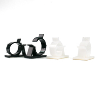 Support d'attache de câble usine directe autocollant mur rond accessoires de câblage organisateur de câble pince de câble de verrouillage