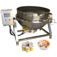 ORME Industrial 50 1000 Liter Mini Zuckersirup Kochtopf Dampf mantel Kessel Candy Koch pfanne mit Mixer