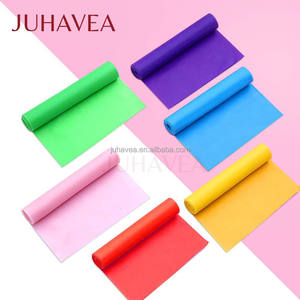 Bande de résistance plate à haute élasticité en TPE pour le yoga, équipement d'entraînement musculaire, bande d'étirement pour la pratique du yoga, vente en gros - Product Image 2