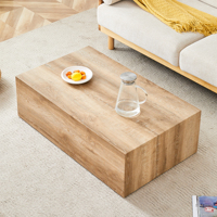 Table basse en bois de style nordique moderne, écologique et durable, pour la décoration de la maison, meubles pour le salon
