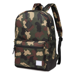 Vintage Stylish Nylon Campus <strong>Rucksack</strong> Men Women 600D Waterproof Travel Backpack Zipper Closure Black Polyester Lining Teens <strong>Kids</strong> - Product Image 1