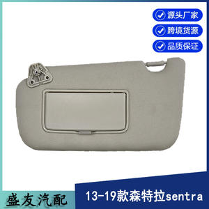 Parasol Gris Izquierdo Nissan 96401-4AT7A para Sentra 2013-2019, Material PVC para Puerta de Coche - Product Image 4