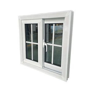Las ventanas y puertas corredizas de <span class=keywords><strong>PVC</strong></span> blancas <span class=keywords><strong>con</strong></span> impacto de huracán más populares <span class=keywords><strong>con</strong></span> persianas para el hogar - Product Image 5