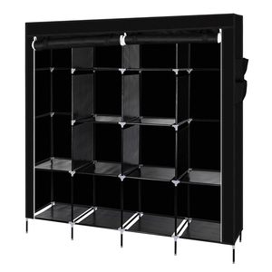 <span class=keywords><strong>Armario</strong></span> de tela portátil para ropa, organizador de ropa plegable para dormitorio, <span class=keywords><strong>armario</strong></span> para sala de estar, <span class=keywords><strong>armario</strong></span> a la venta - Product Image 1