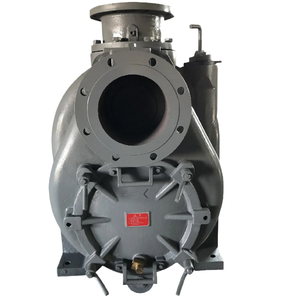 Pompe centrifuge industrielle à eaux usées à haut débit, auto-amorçante, à turbine semi-ouverte, pour moteur diesel - Product Image 2