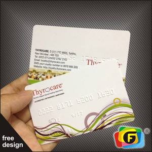 บัตรสมาชิกเสริมสวยแบบกำหนดเอง บัตรสะสมแต้ม RFID แบบมืออาชีพ ทำจาก PVC สำหรับรางวัลลูกค้าและบริการร้านเสริม<span class=keywords><strong>สวย</strong></span> - Product Image 2