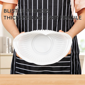 Platos Redondos Rígidos <span class=keywords><strong>de</strong></span> 34 oz para Catering, Restaurantes y Fiestas en Casa, Platos Desechables <span class=keywords><strong>de</strong></span> MFPP <span class=keywords><strong>de</strong></span> Grado Alimenticio para Ensaladas - Product Image 4
