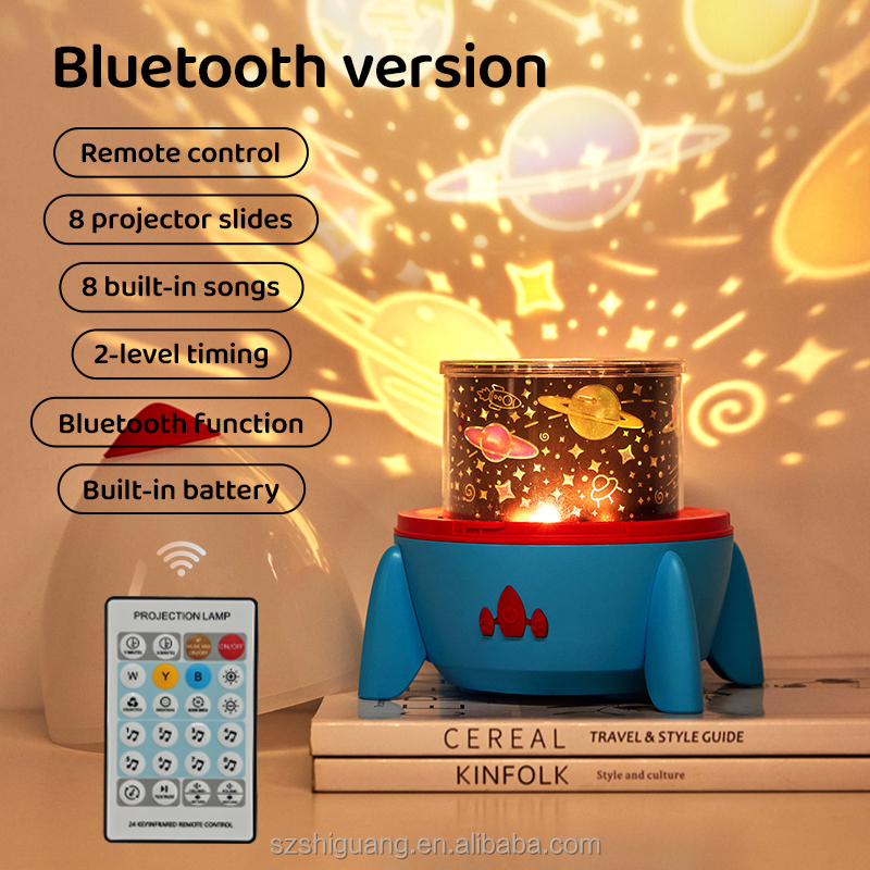 Bleu/BT/télécommande