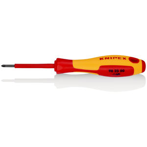 Tournevis Knipex Pozidriv à tête cruciforme 98 25 00, outil d'électricien - Product Image 1
