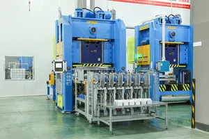 China Supplier Of Large Automatic Multi-cavity Mold Aluminum Foil Container High-speed Making Machine