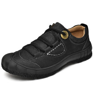 Bajo precio competitivo barato moda profesional moda cuero Real resistente al desgaste <span class=keywords><strong>Trekking</strong></span> Camping hombres mujeres zapatos <span class=keywords><strong>zapatillas</strong></span> - Product Image 1