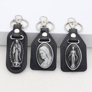 Ornements de voiture vintage en métal et cuir PU, vente en gros et au détail, porte-clés personnalisés, accessoires en stock, prêts à être expédiés - Product Image 1