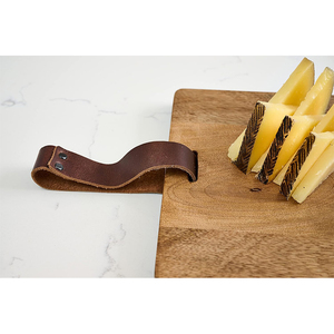 Tùy Chỉnh Phong Cách Bắc Âu Rắn Gỗ Cắt Hội Đồng Quản Trị Tinh Tế Tre Platter Thân Thiện Với Môi Đồ Ăn Nhà Bếp Cho Bánh Pizza Cắt Khối - Product Image 5