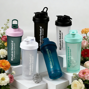 แก้วเชคกีฬาแบบพกพา สีสันตามสั่งจากโรงงานโดยตรง สำหรับผสมมิลค์เชคและโปรตีนพาวเดอร์ พร้อมพิมพ์โลโก้ - Product Image 5