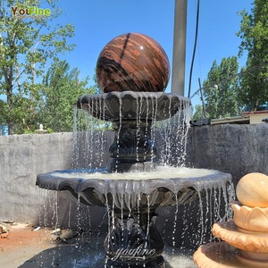 Outdoor Garden Stone <strong>Rotating</strong> Granite <strong>Ball</strong> <strong>Fountain</strong> - Product Image 6