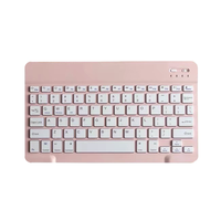 Nouveau clavier ergonomique sans fil mince en aluminium avec USB Type-C pour tablette, ordinateur portable