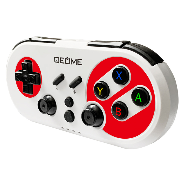 C-STAR Multi-Platform Wireless Game Controller Vibration Motor Turbo Button Ergonomic Design 6-Axis Gyroscope 500mAh Battery-For