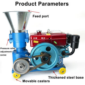 YSディーゼルエンジン飼料ペレット機械動物用ペレットミル多機能製造機農場生産ペレタイザー飼料製造 - Product Image 2
