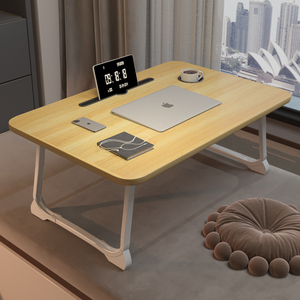 Wan Yusen Folding <b>Desk</b> Bedside Table Computer <b>Desk</b> <b>Small</b> Study Table For Bedroom Dormitory Upper Bunk - Product Image 1