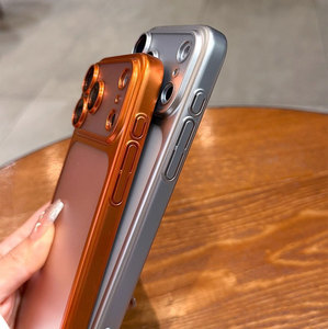 Ốp lưng điện thoại chống sốc, hỗ trợ sạc không dây, chất liệu PC mờ cho <span class=keywords><strong>iPhone</strong></span> 17, 16, 15 - Product Image 4